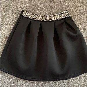 Francesca Black junior skirt